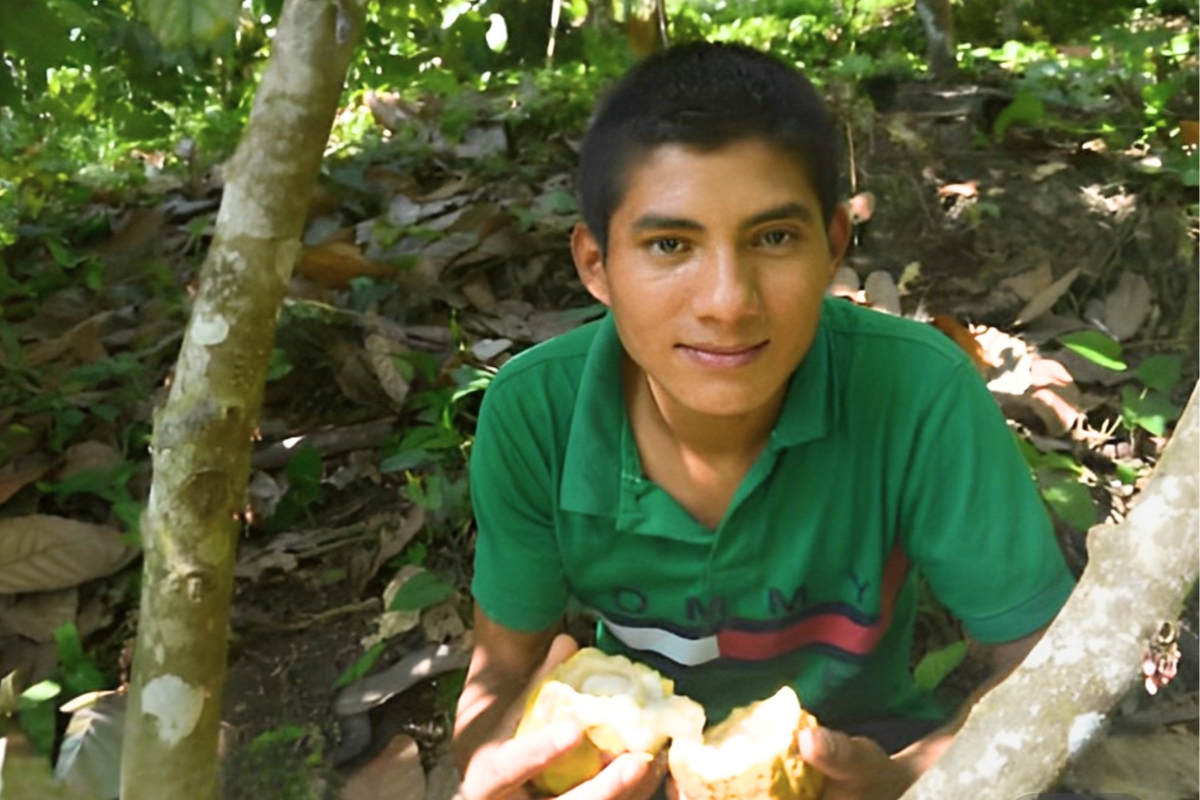 Alexis Benito with Cacao