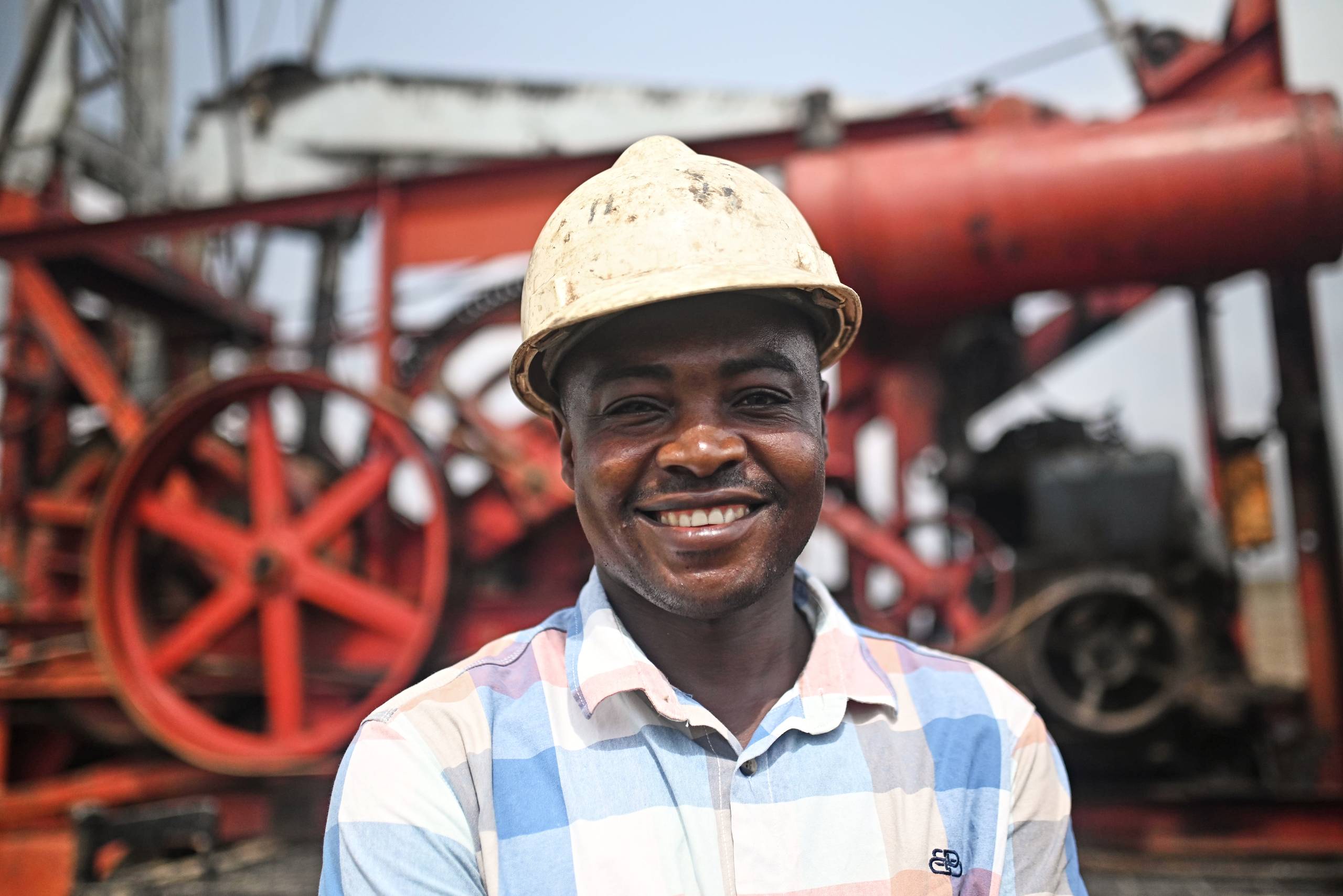 Amos Ukerchia, Coordinator Water wins, poses for a portrait at a drilling site in Dusai, Mariga, Niger state.
4th June,2024



Water Wins has been drilling wells in the region since they took over the project from Christian Reformed World Missions (World Renew) in 2005.
Located on the border of Niger and Kebbi states, Water Wins covers a 1600 sq. miles with a population of over 550,000. This region is known as the East Kambari Area (EKA) in Niger State. Approximately 70% still do not have access to clean water. Prior to receiving clean water, the infant mortality rate is reported to be 46% for children 5 and under. History shows that after having a well installed, communities see this rate improve to less than 10%.