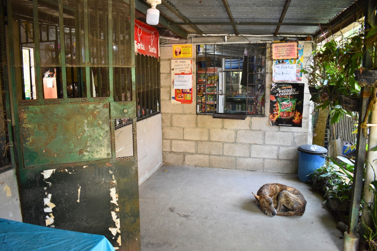 Outside of corner store