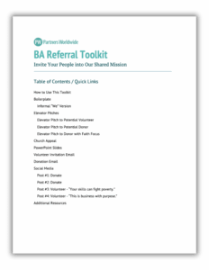 BA Referral toolkit shadow