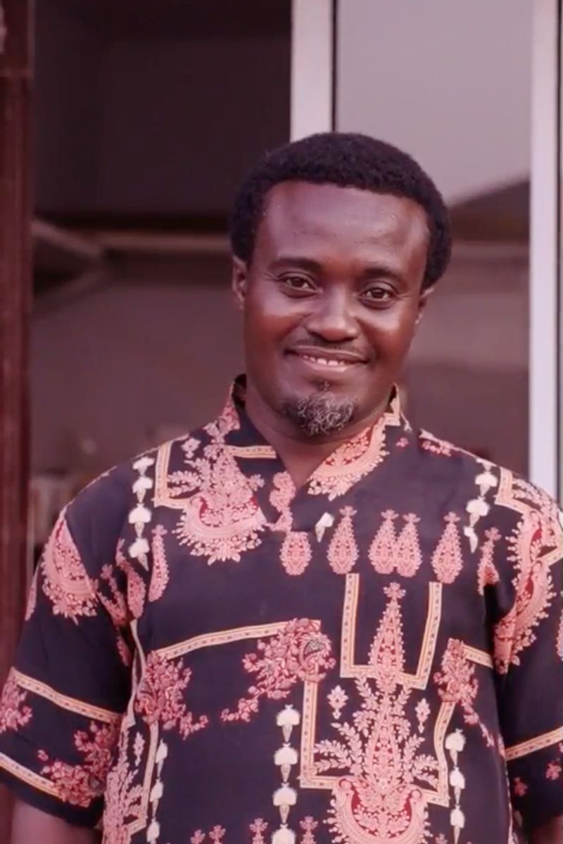 man smiling